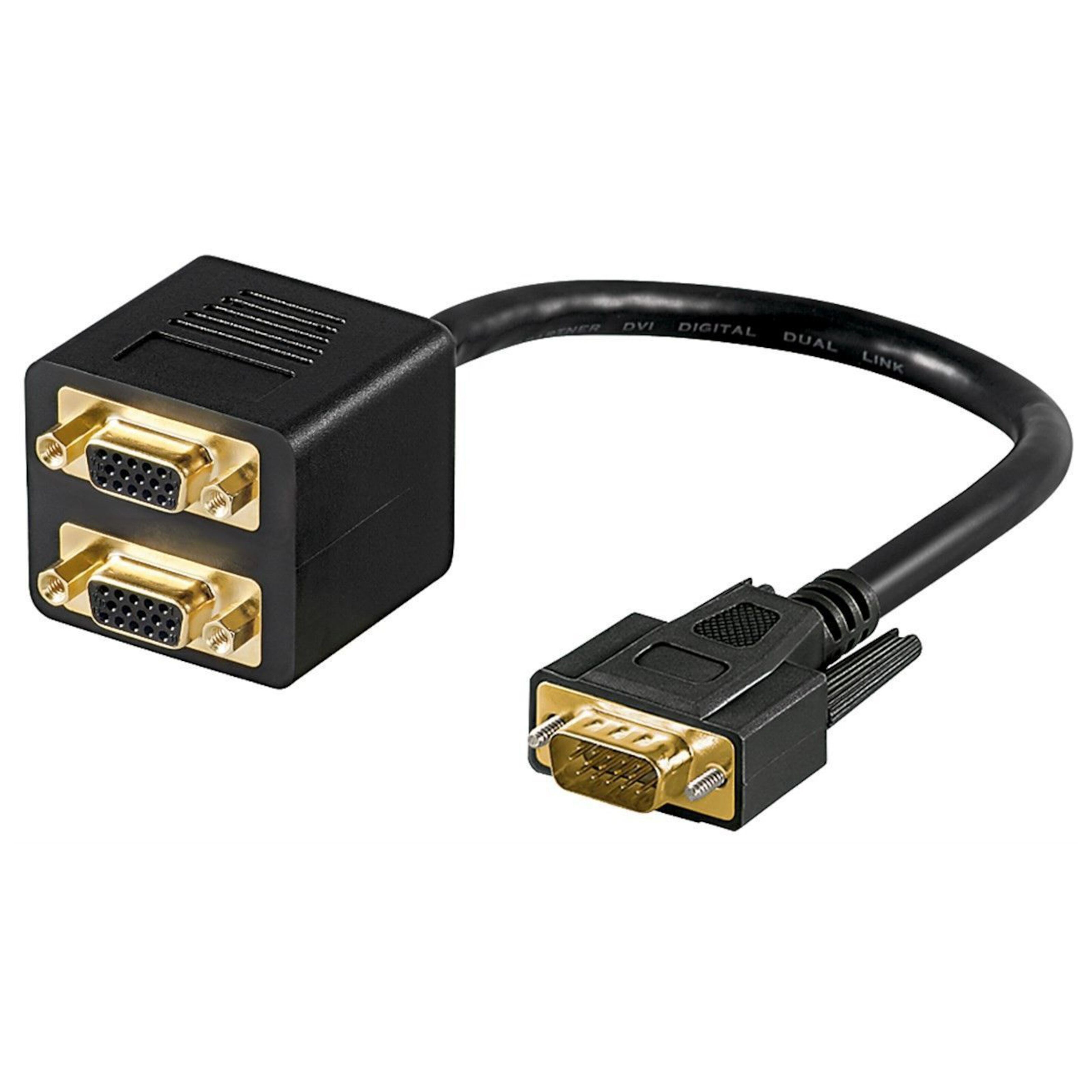 Passiv VGA-splitter - VGA-splitter | Kjell.com