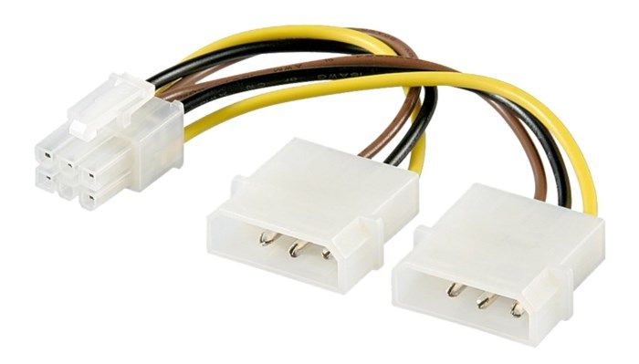 Adapter 6-pin PCI-express