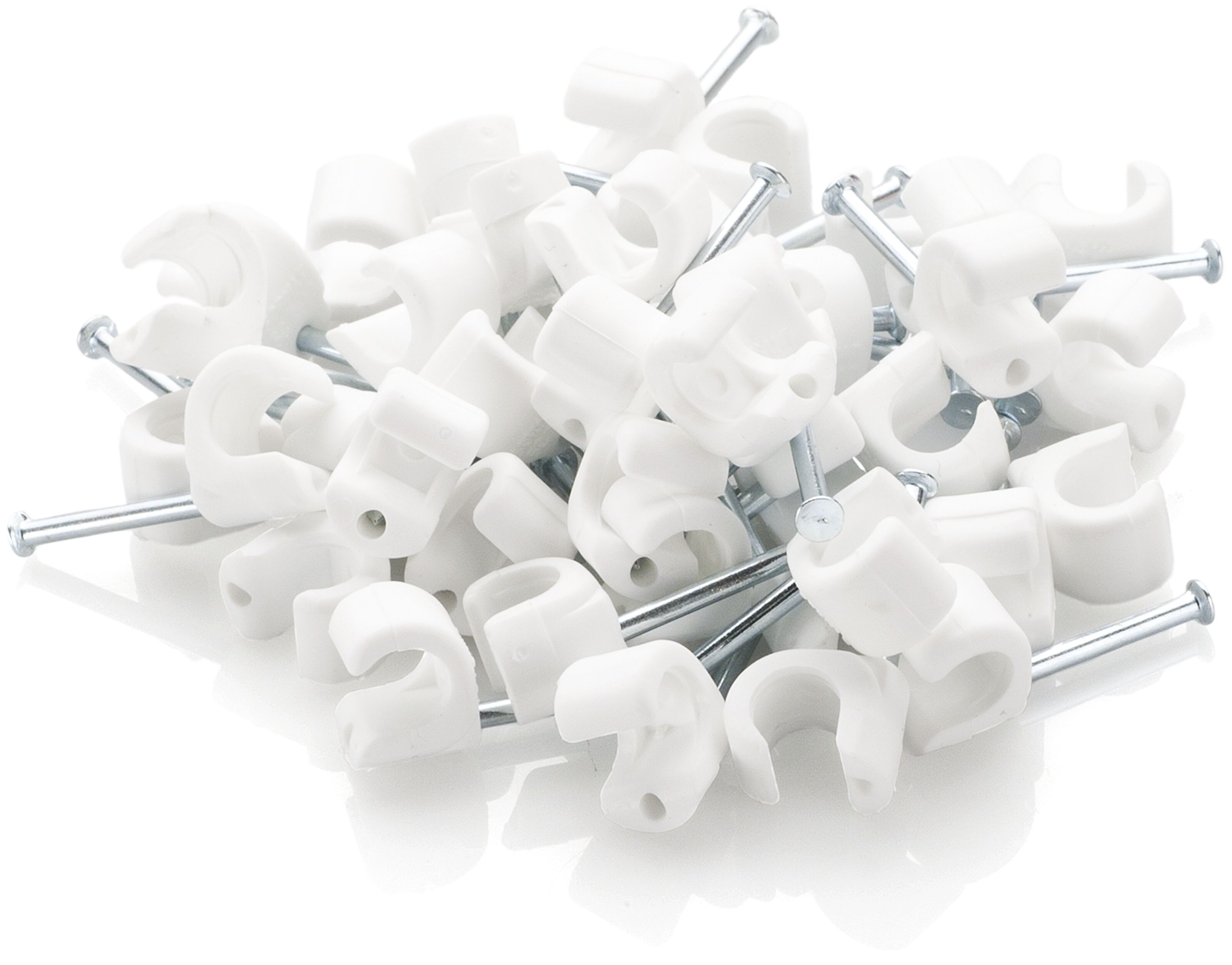 Kabelklemmer for rund kabel 7–10 mm 100-pk.