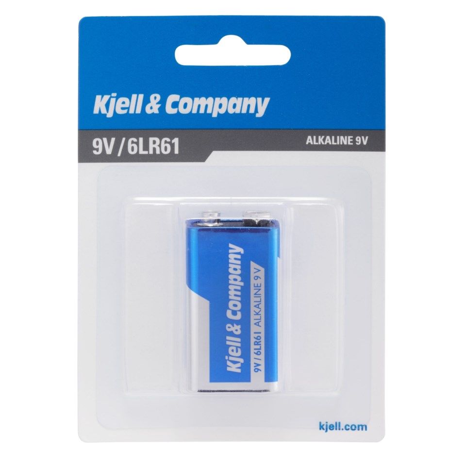 Kjell & Company 9 V-batteri (PP3)