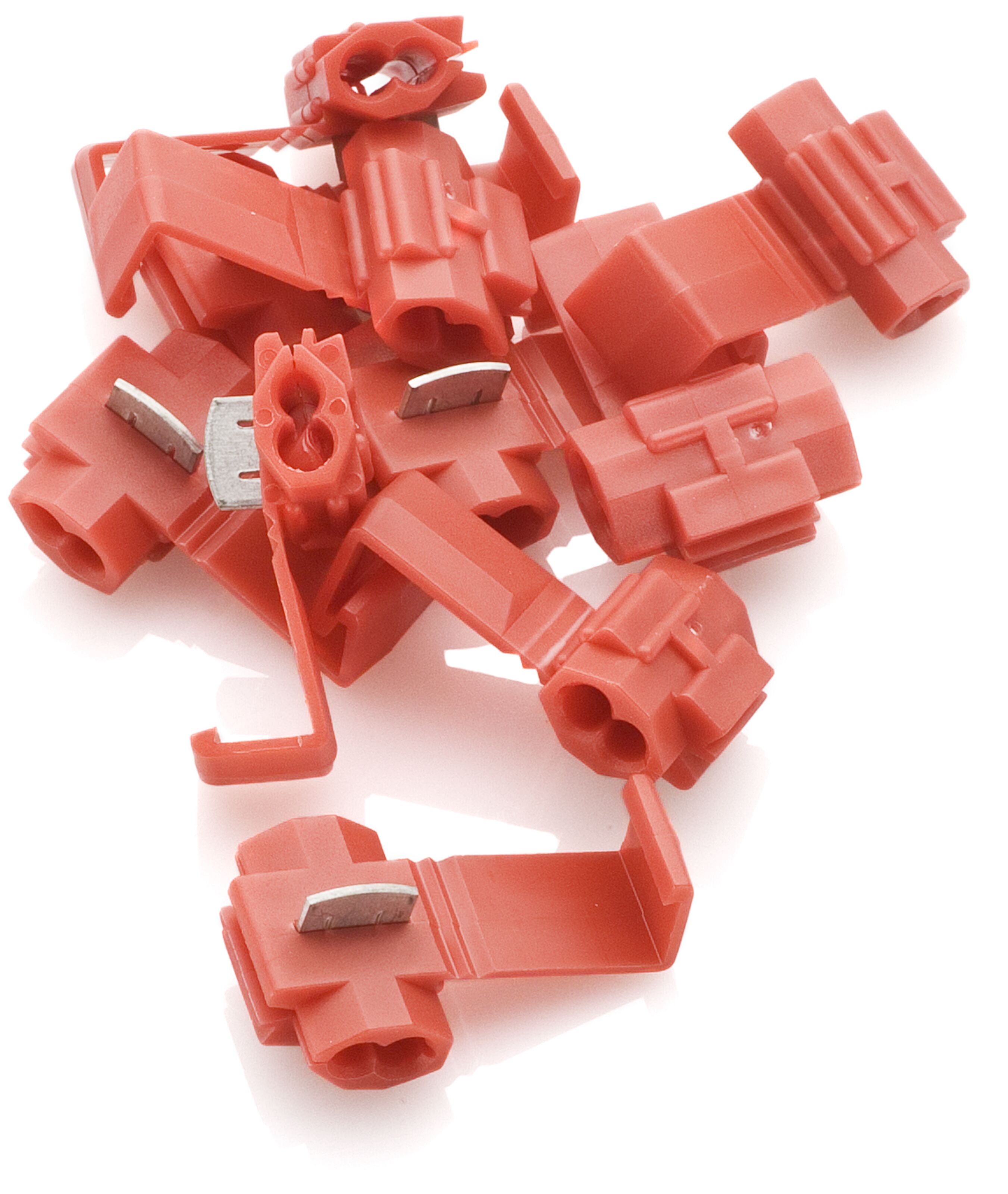 Forgreningsklemme rød 10-pk.