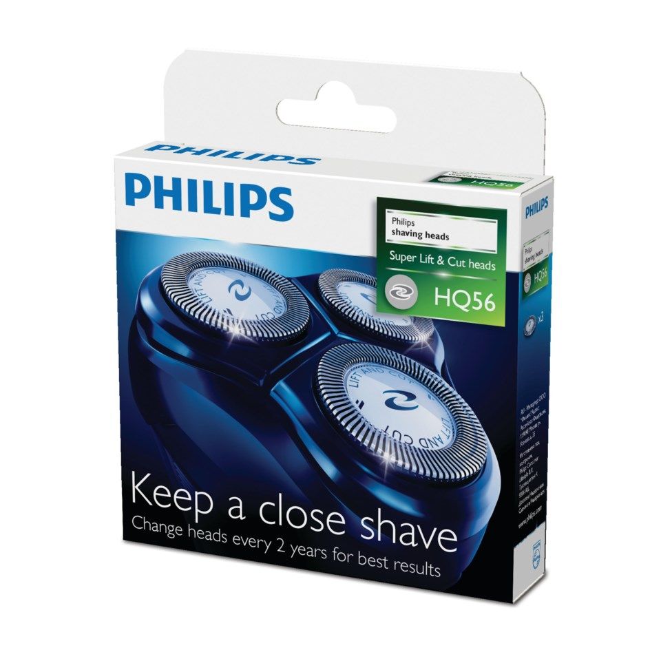 Philips HQ56 kutter for barbermaskin, 3-pakk