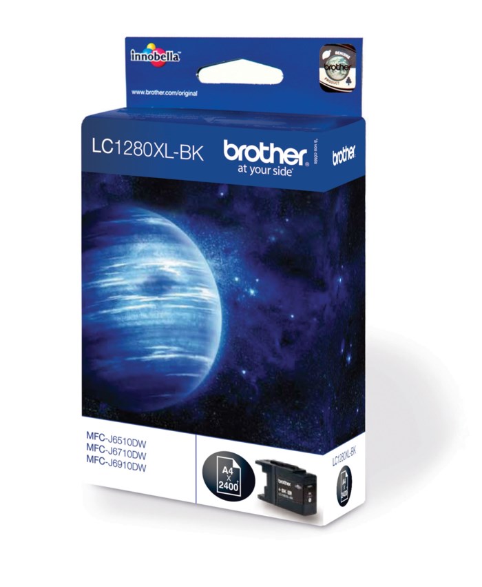 Brother LC1280XLBK Bläckpatron Svart