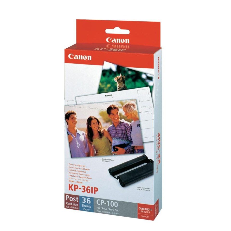 Canon KP-36IP - Sublimering