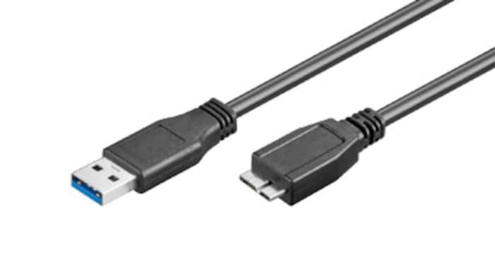 Micro-USB-kabel 0,5 m