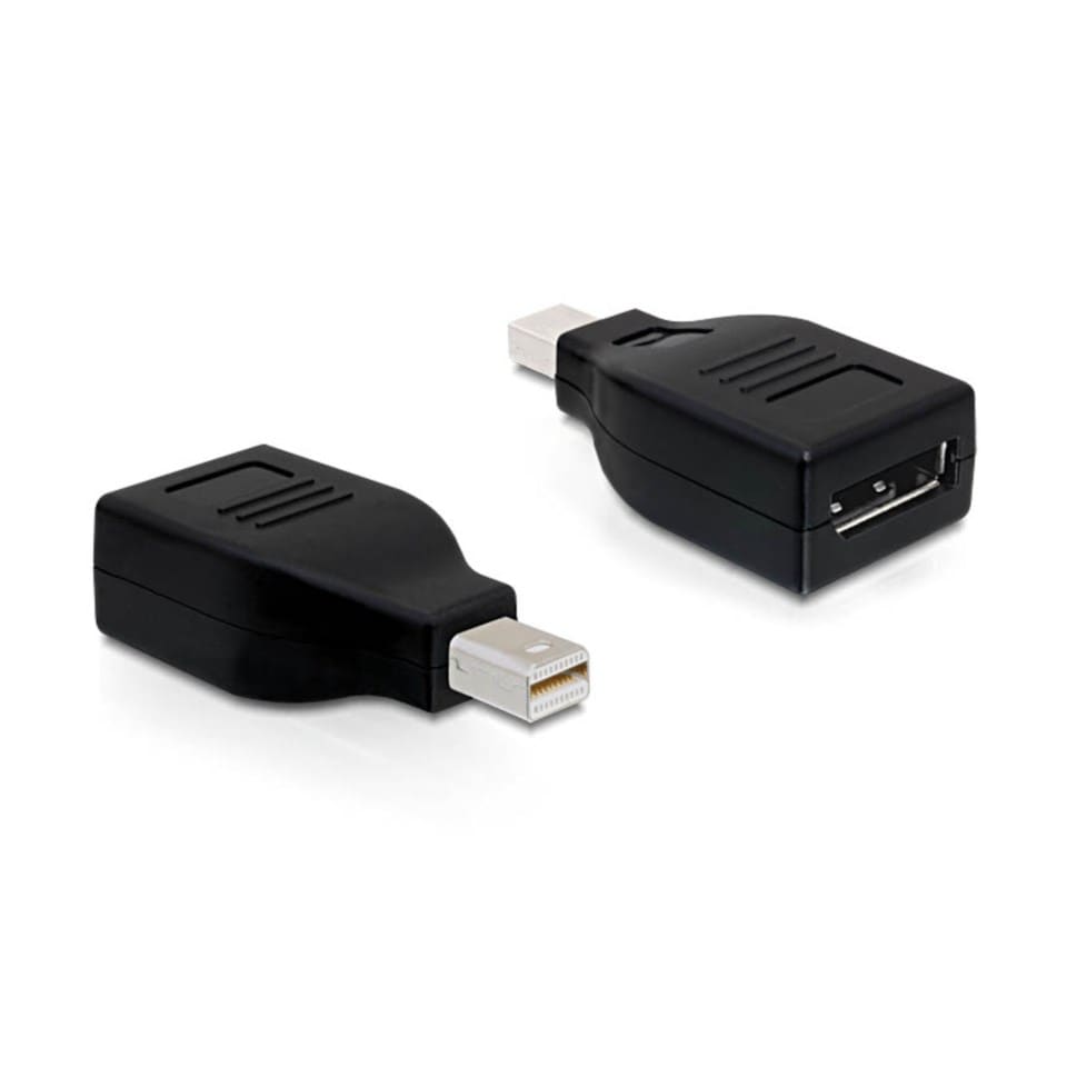 Luxorparts Displayport-adapter, svart