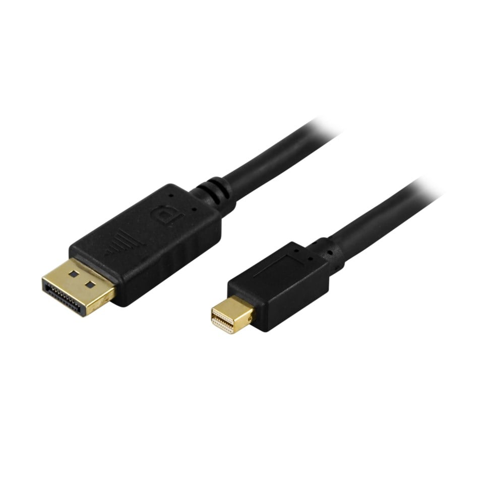 Luxorparts Mini displayport til Displayport-kabel 1 m