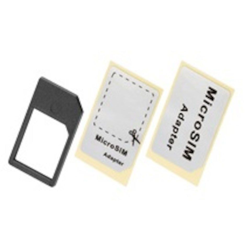 SIM-kortadapter Micro-SIM til Mini-SIM 1-pk.