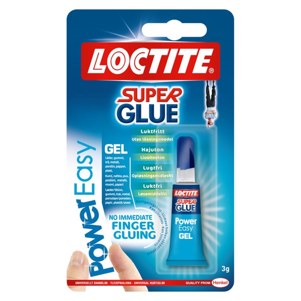 Loctite Super Glue Power Easy Lim