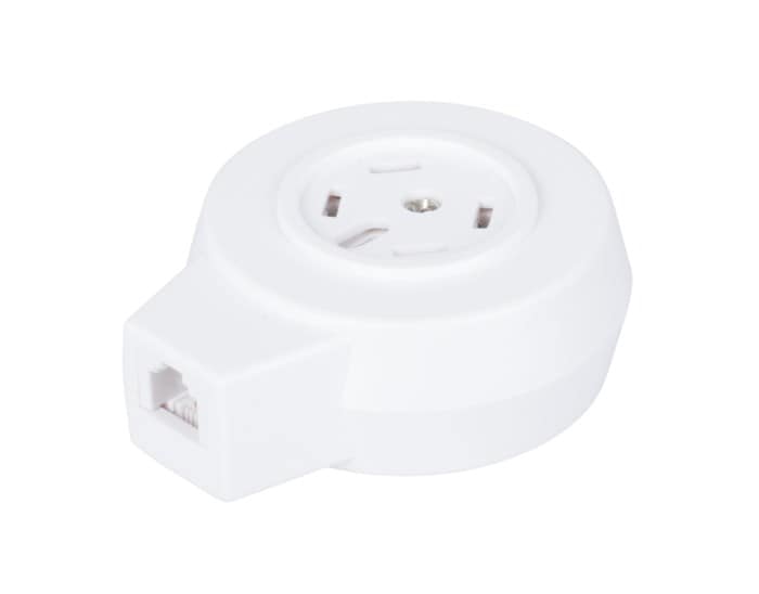 Utanpåliggande telejack RJ11