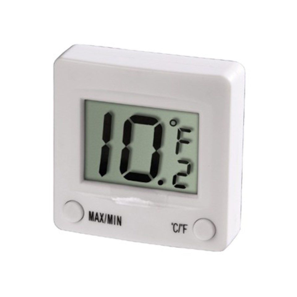Digitalt termometer for kjøleskap og fryser