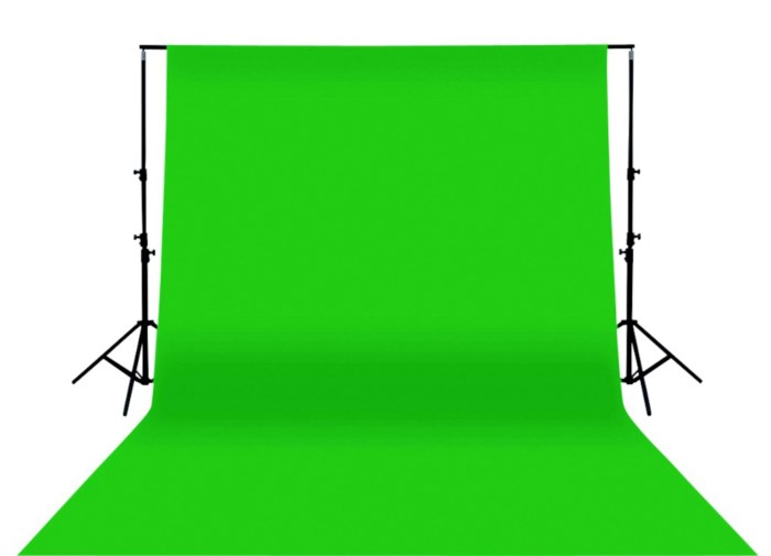 Greenscreen 3x3 m. Greenscreen