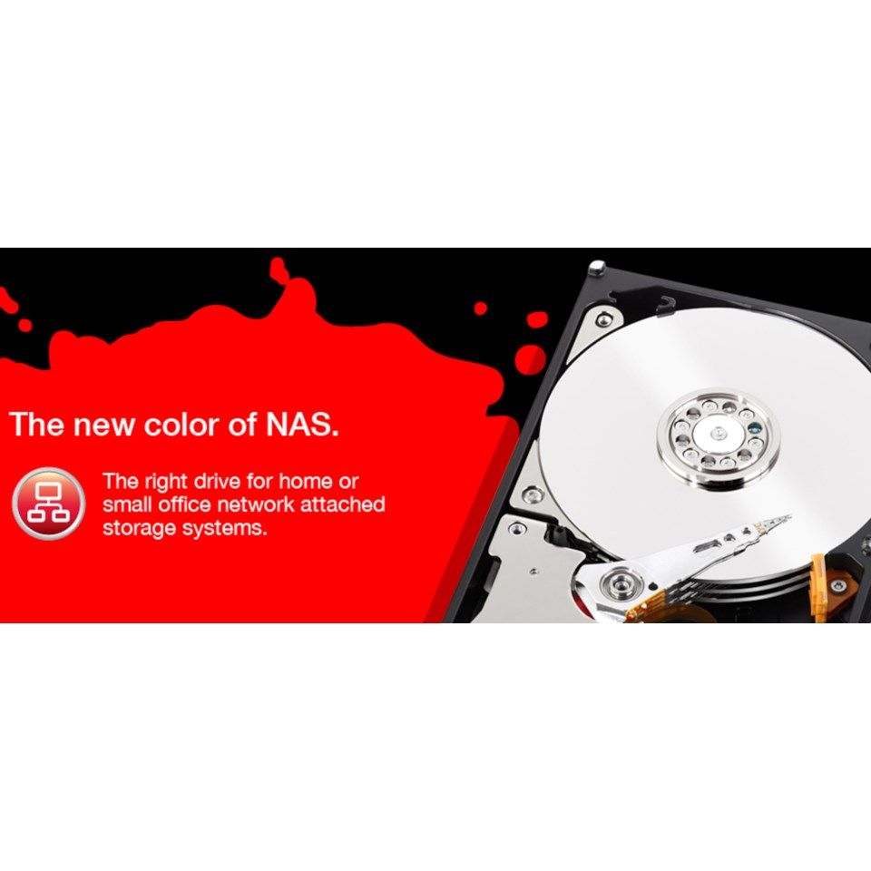 WD Red Intern harddisk 3,5" 2 TB
