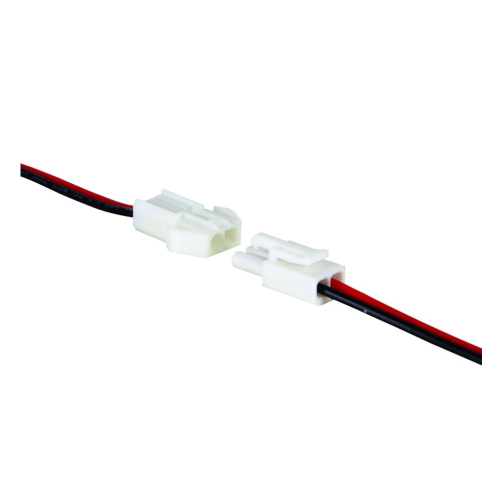 Kontaktpar med kabel 2-poligt