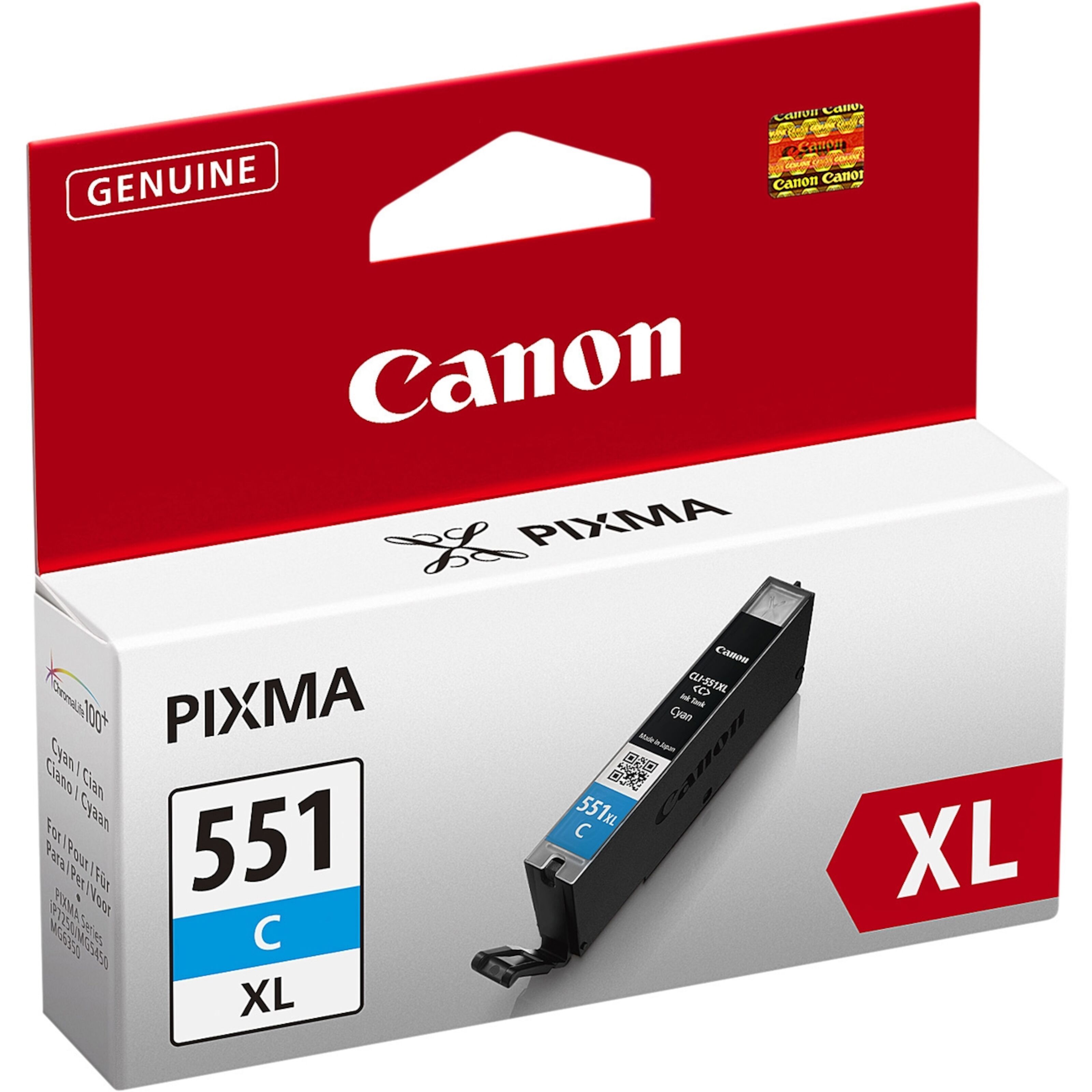 Canon CLI-551 CXL - Cyan XL