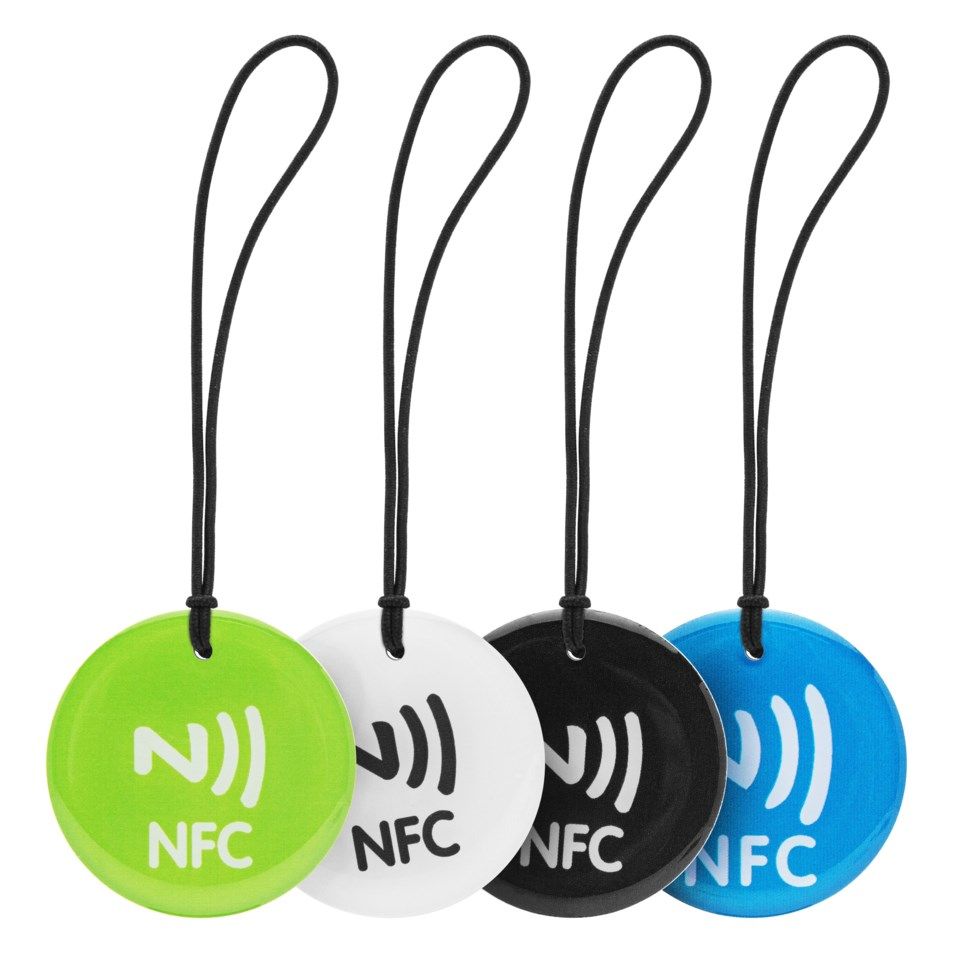 Linocell RFID/NFC-tagg 4-pack