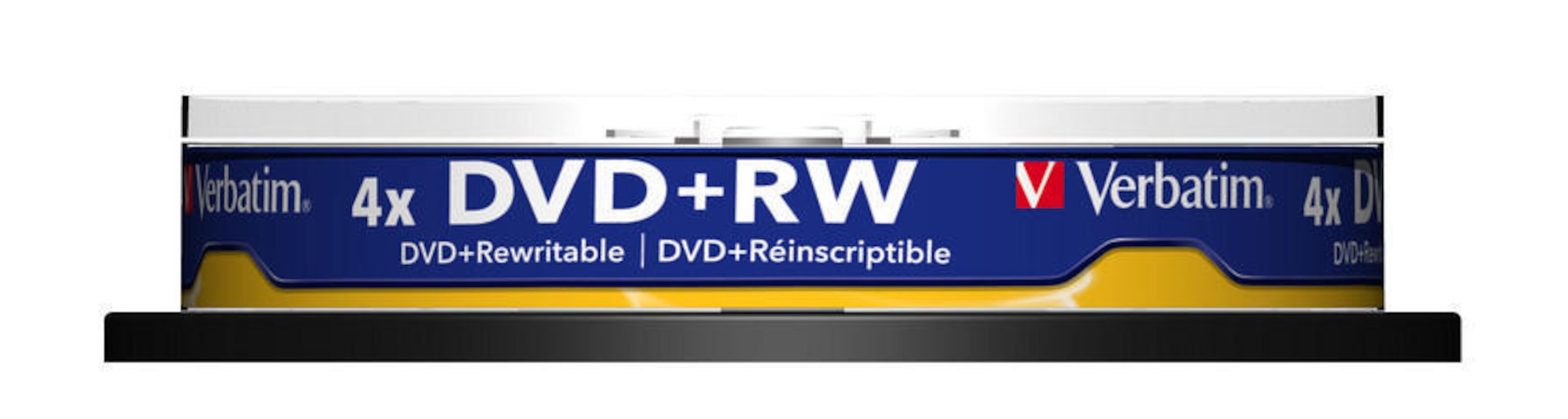 Verbatim Dvd Rw Pa Spindel 10 Pack Dvd Skivor Kjell Com