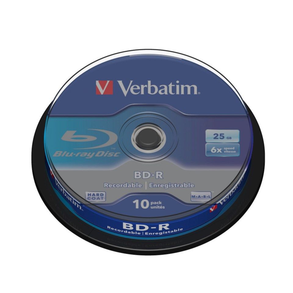 Verbatim Blu-ray-skivor 10-pack
