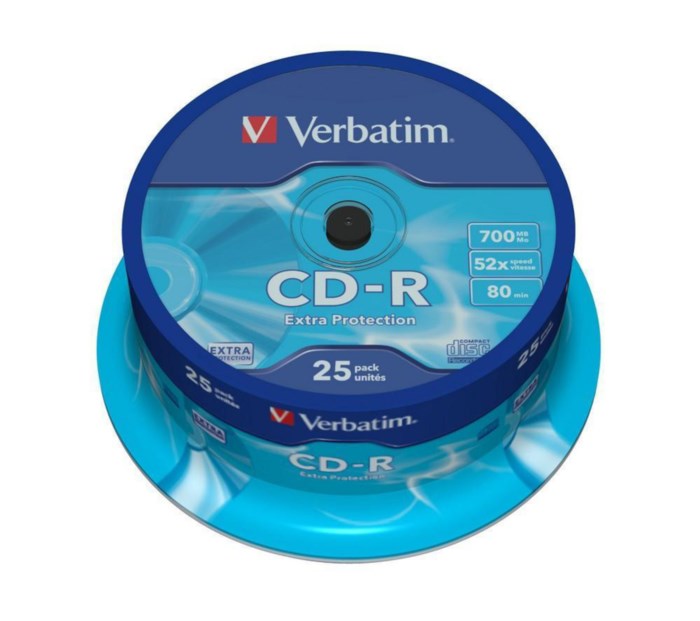 Verbatim CD-R-skivor 25-pack