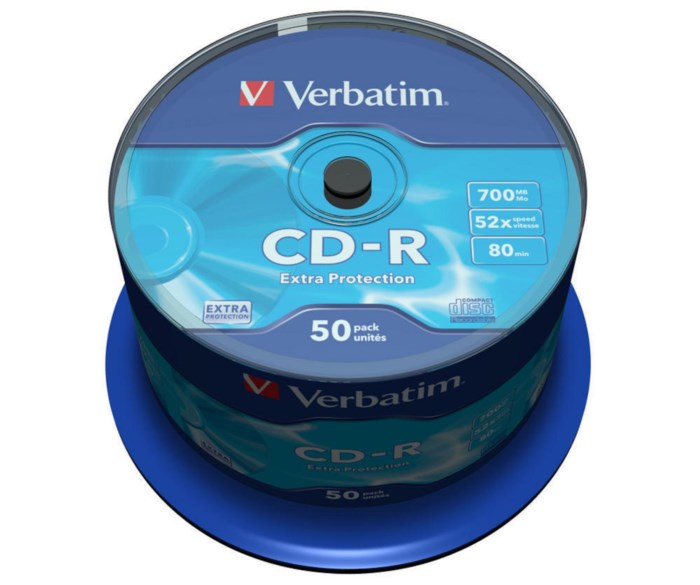 Verbatim CD-R-skivor 50-pack