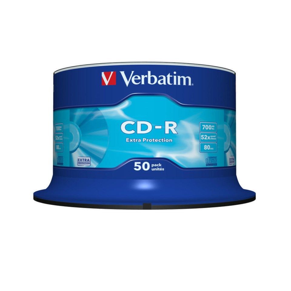 Verbatim CD-R-skivor 50-pack