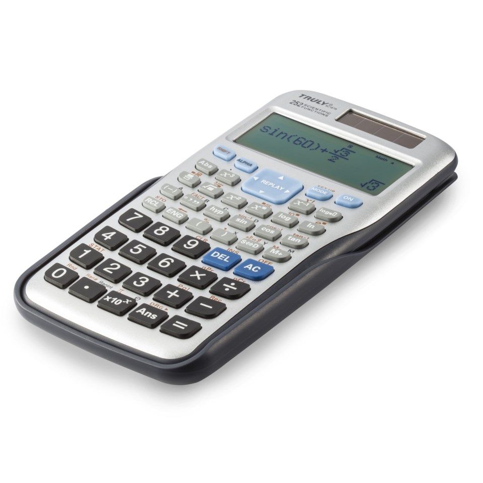 Truly Kalkulator 2-linjers
