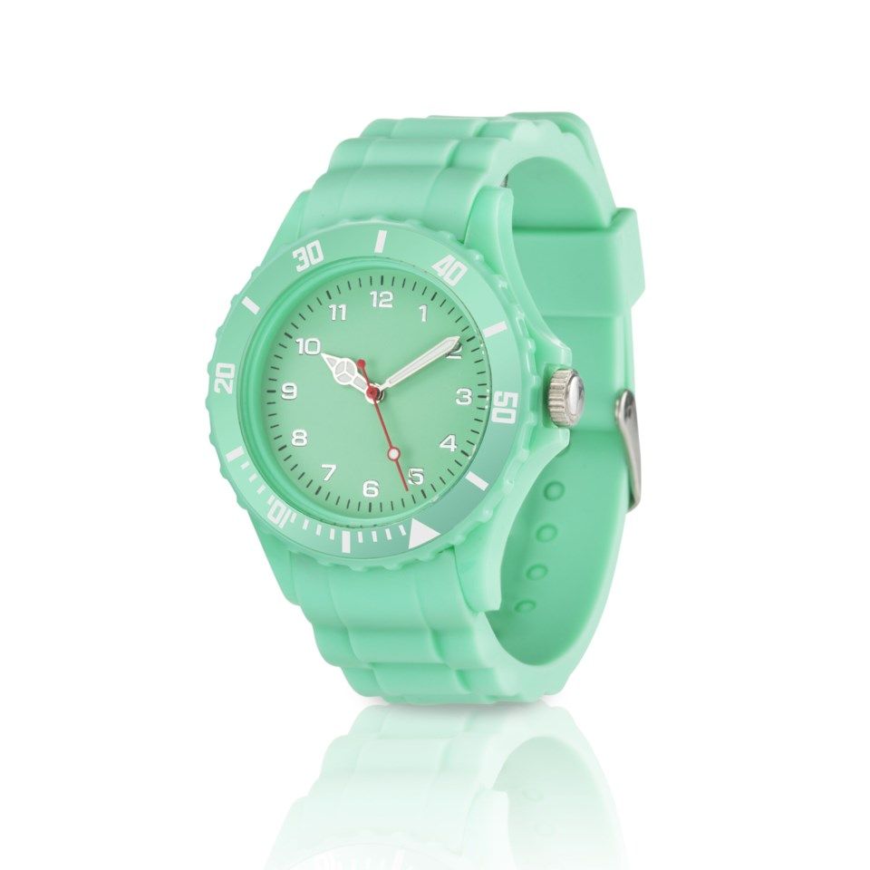 Armbåndsur i neonfarger Mintgrønn