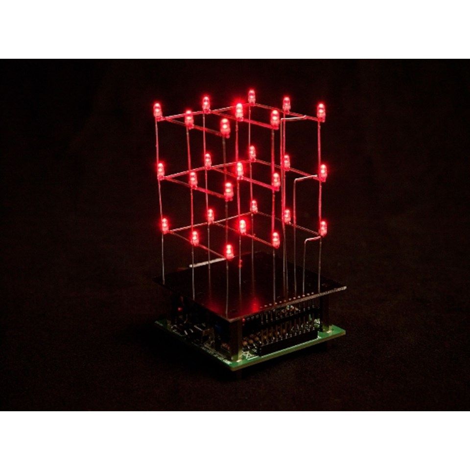 Velleman 3D-LED-kube Byggesett