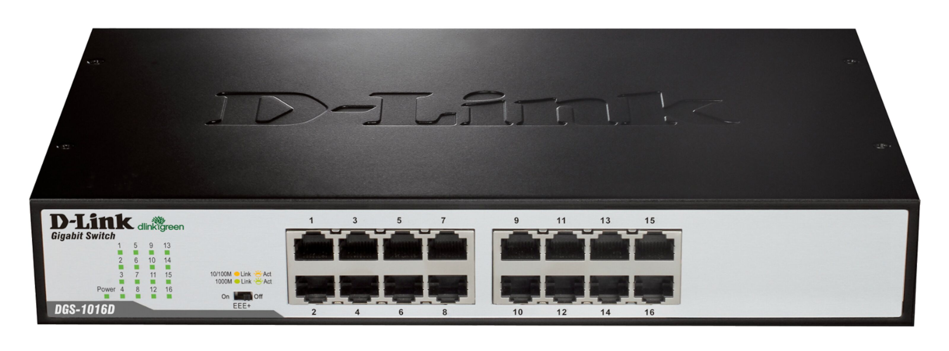 D-Link DGS-1016D Gigabitswitch 16 porter