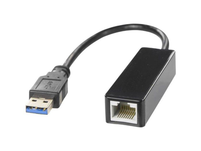 Plexgear Gigabit-nätverkskort USB 5 Gb/s Svart