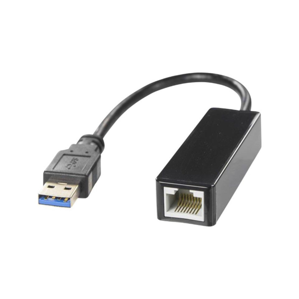 Luxorparts Gigabit-nettverkskort USB 3.0 Svart