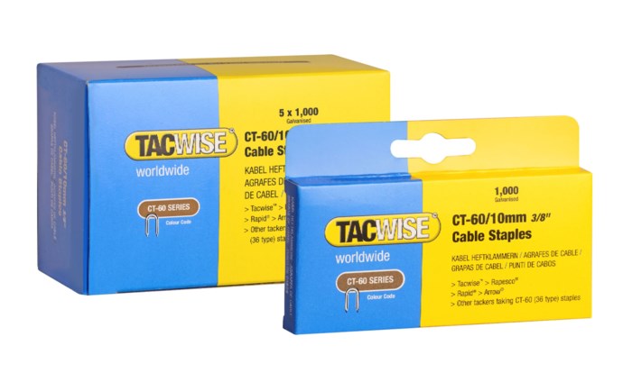 Tacwise CT-60 Kabelklammer 10 mm 5000-pack