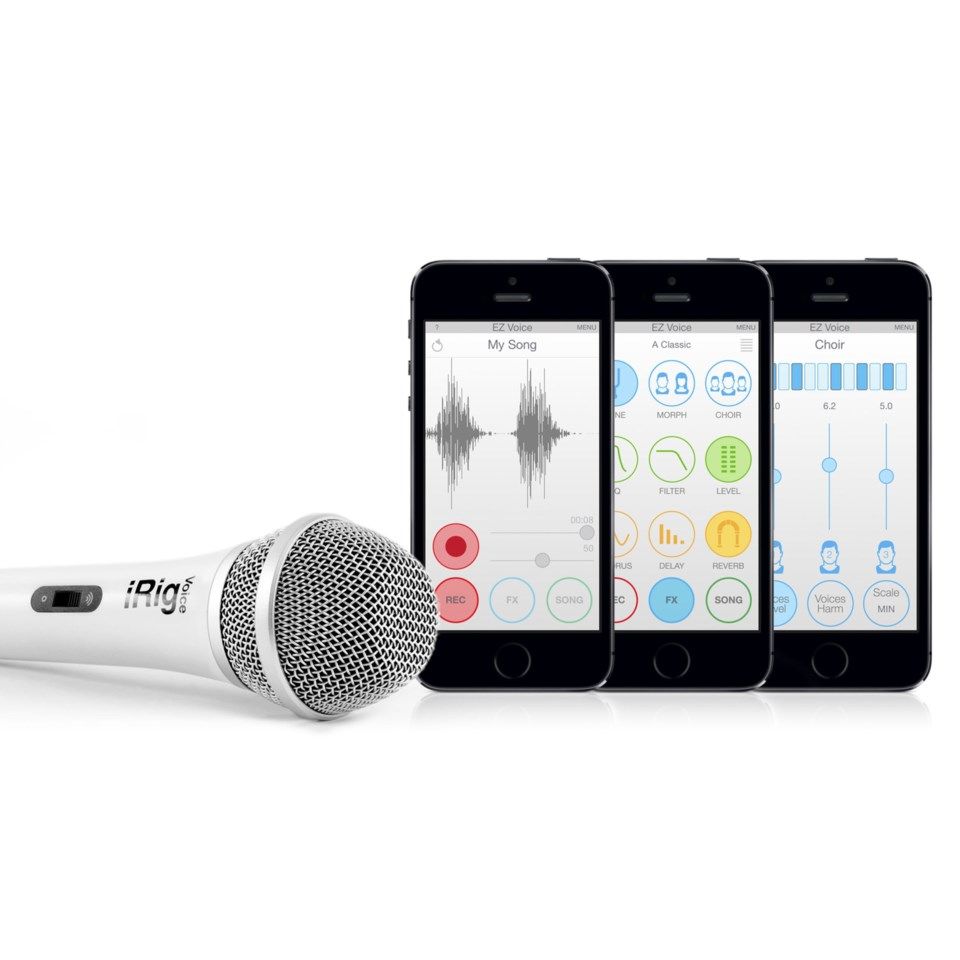 Irig Voice Sangmikrofon for mobil
