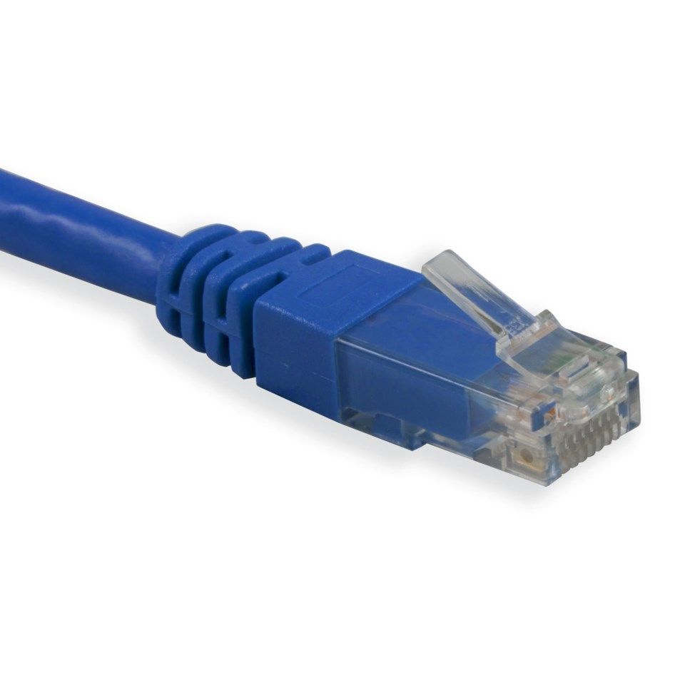 Luxorparts UTP-nätverkskabel Cat. 6 Blå 2,0 m