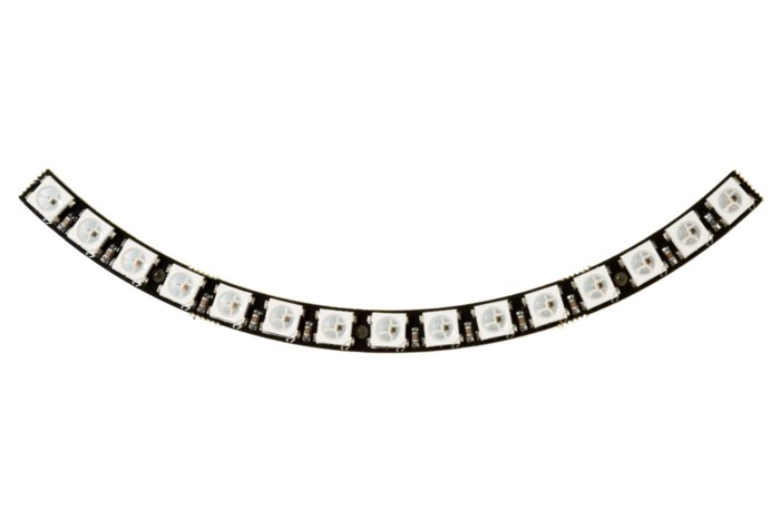 Luxorparts Adresserbar RGB LED-ring 1/4