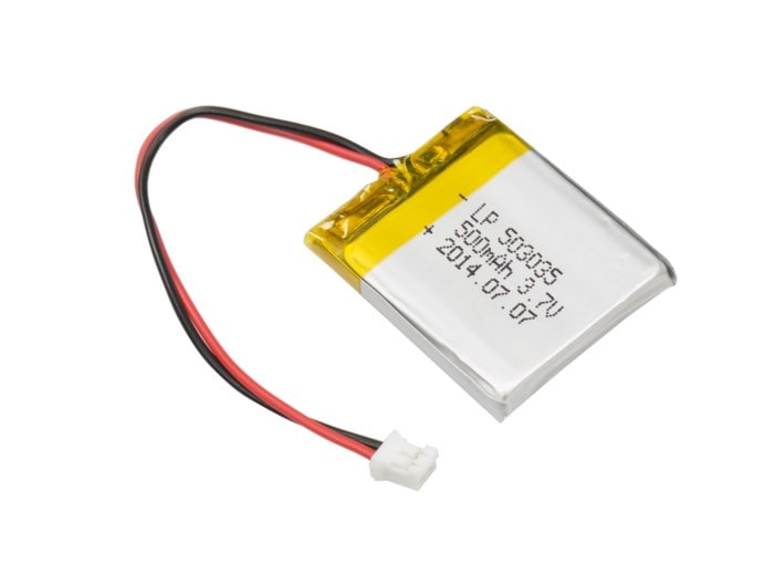 Luxorparts Li-Po-batteri 3,7 V med kontakt 500 mAh