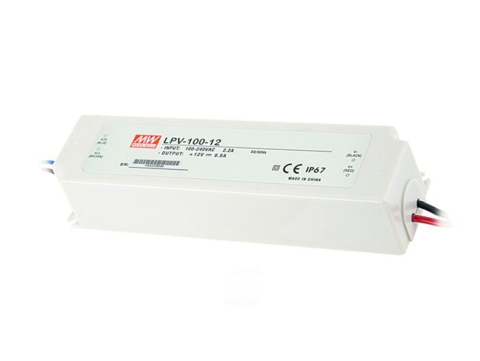 Mean Well LED-transformator 100 W