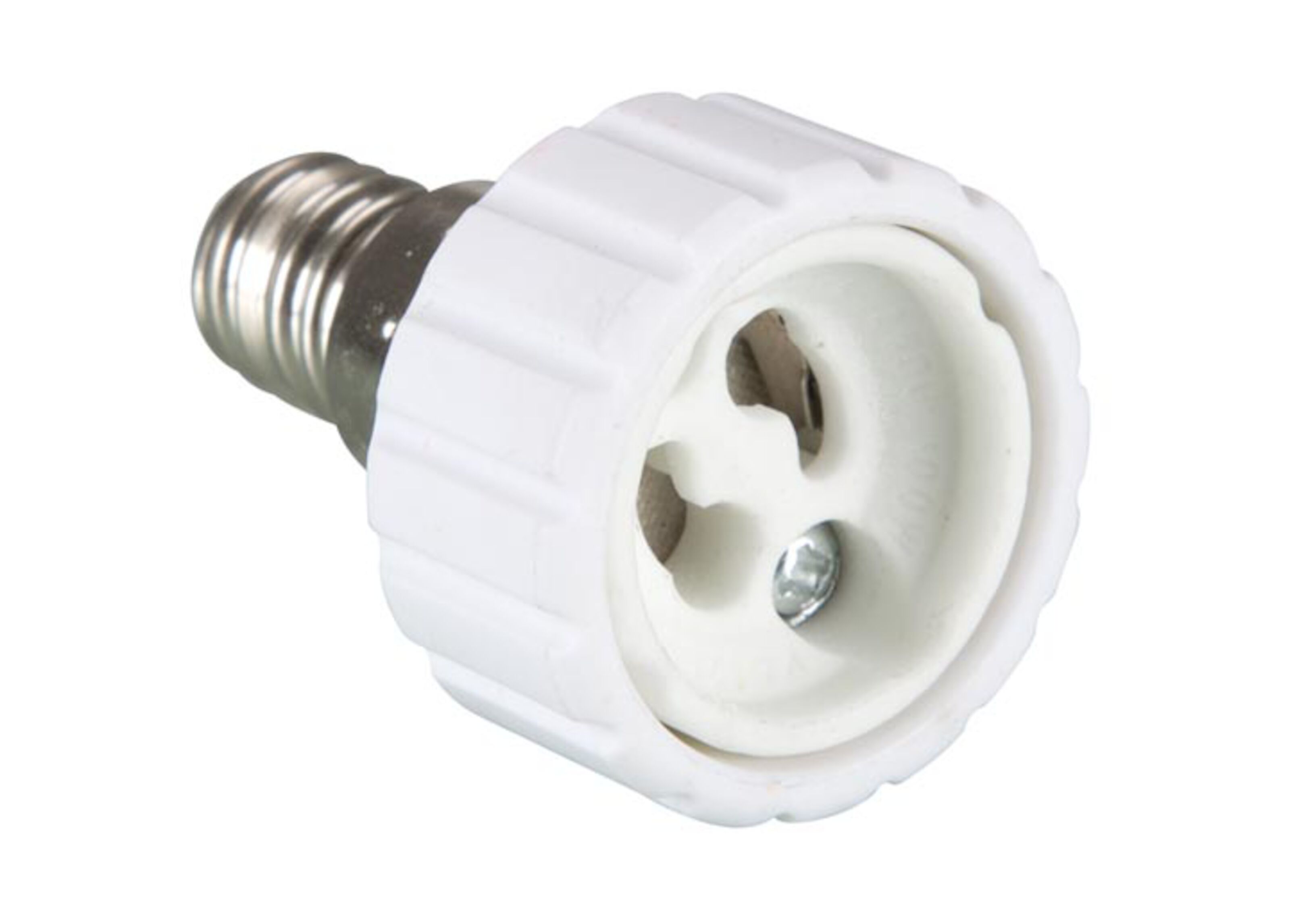Sockeladapter från E14 till GU10 Sockeladapter
