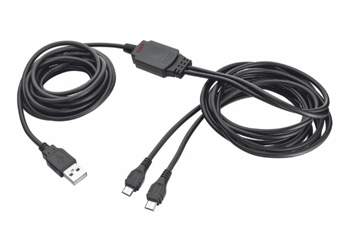 Trust USB-kabel Duo 3,5 m