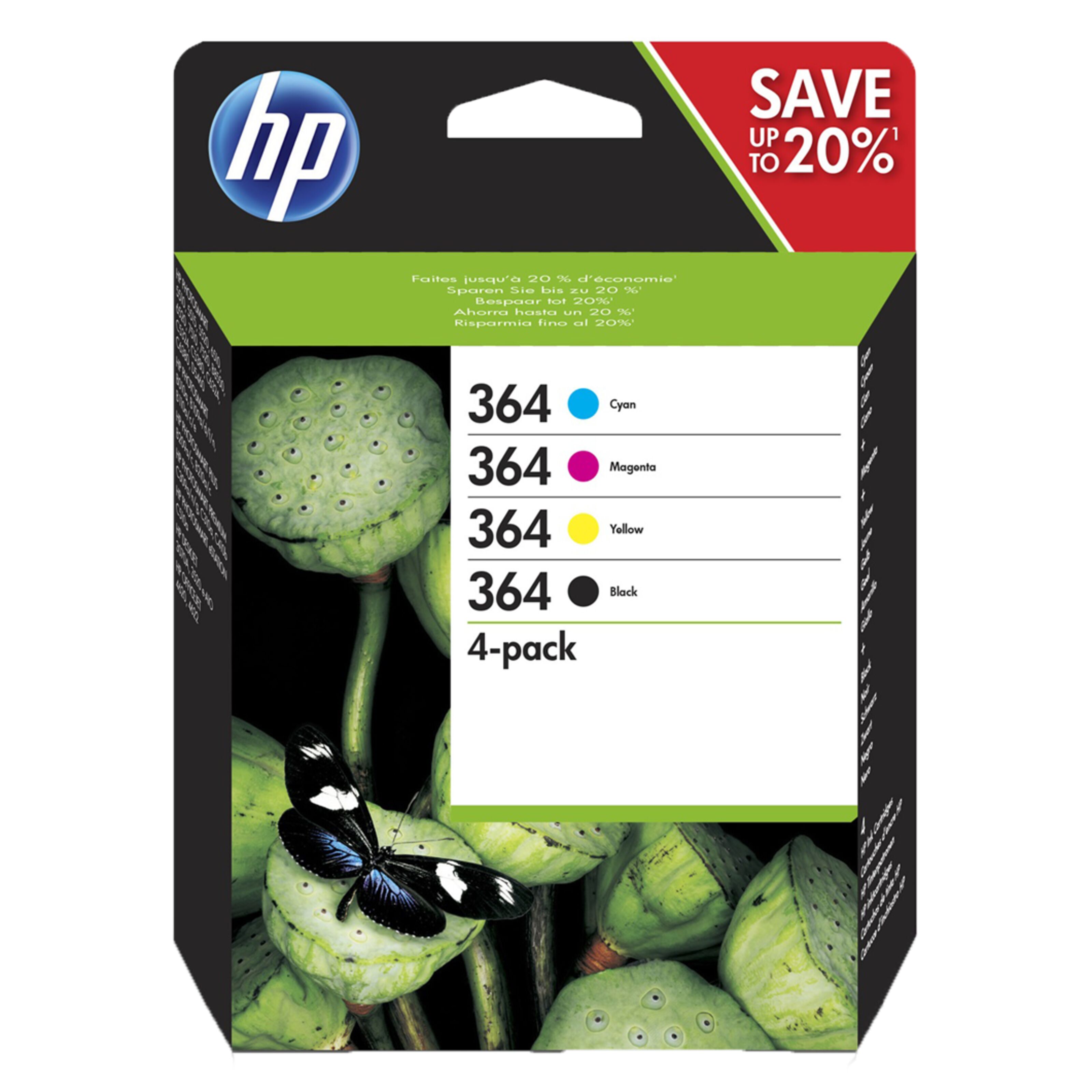 HP 364 4-pack