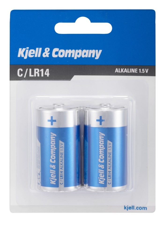 Kjell & Company C-batterier (LR14) 2-pack