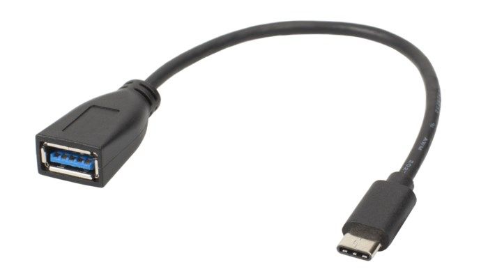 OTG-adapter USB-C till USB 02 m