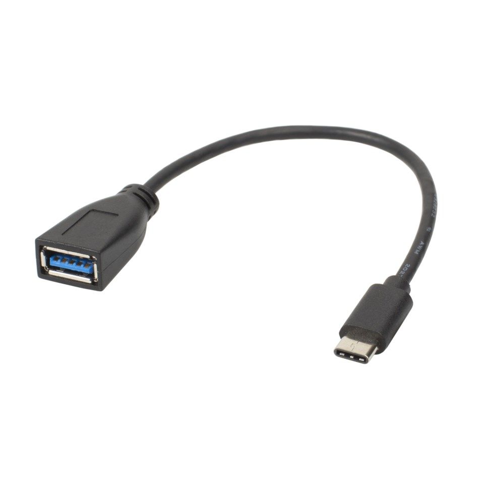 OTG-adapter USB-C til USB 0,2 m
