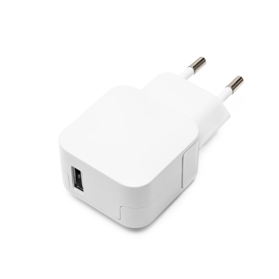 Linocell Mini USB laddare 2,4 A Vit Linocell Mini USB laddare 2,4 A Vit