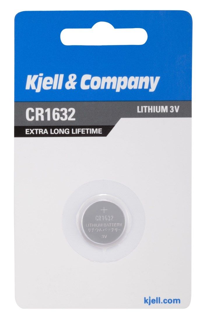 Kjell & Company Litiumbatteri CR1632