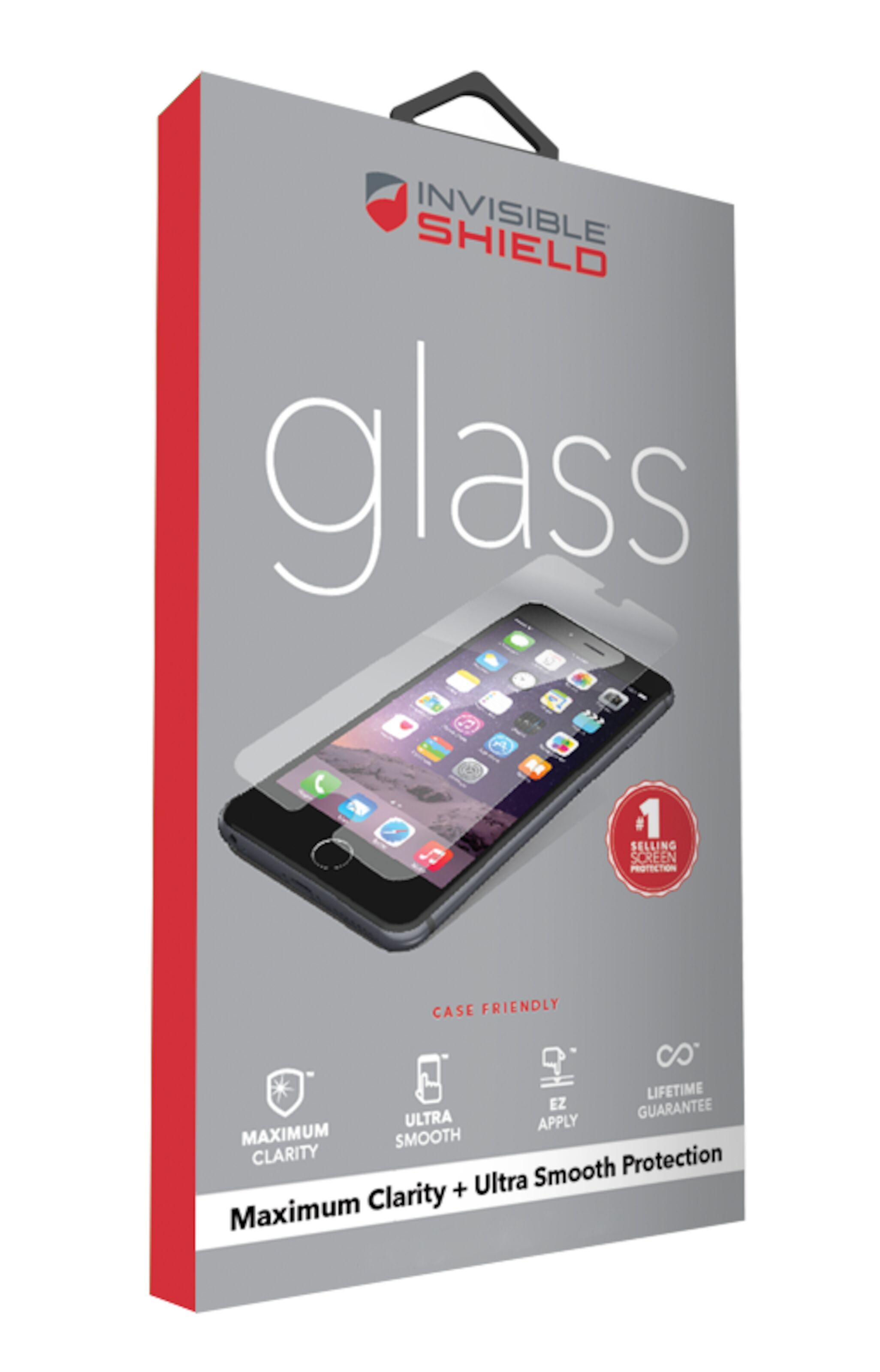 Invisible Shield Glass Skärmskydd för iPhone 6, 7 och 8 Plus Skärmskydd till iPhone 8 Plus