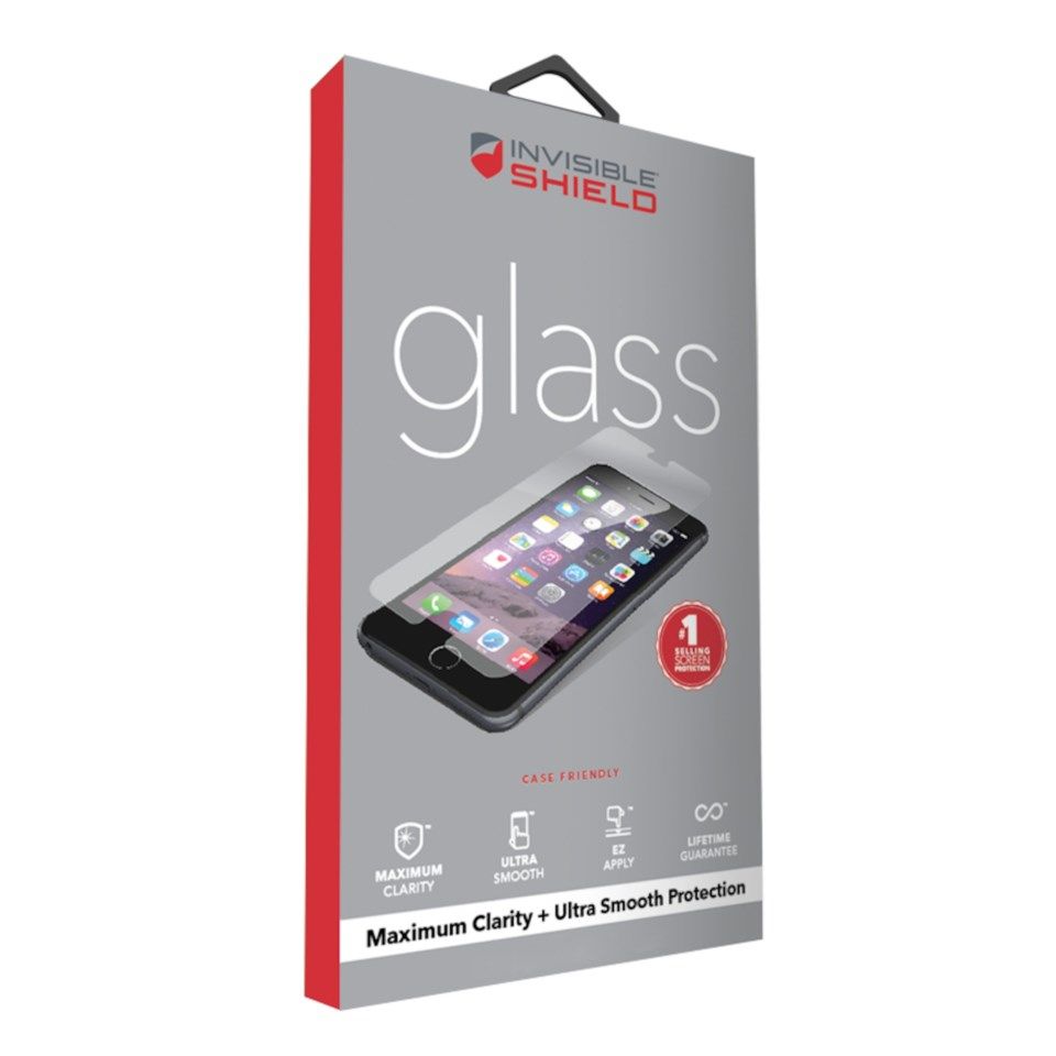 Invisible Shield Glass Skärmskydd för iPhone 6, 7 och 8 Plus