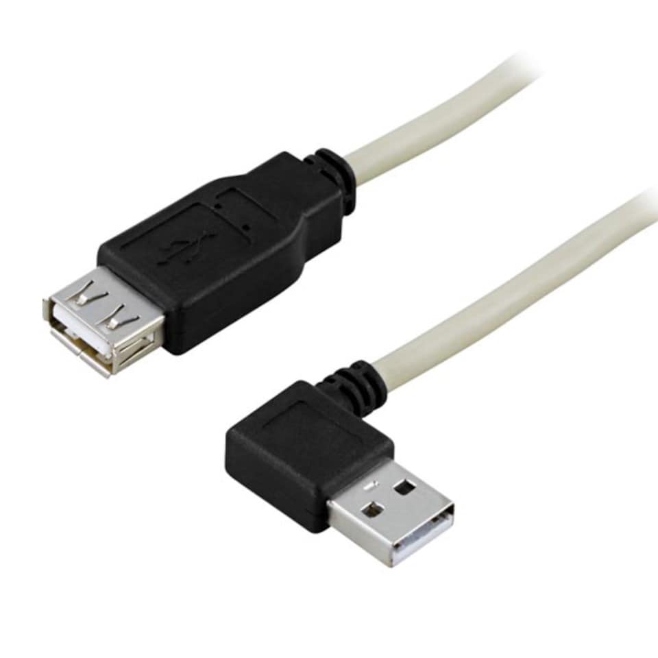 Vinklet USB-adapterkabel