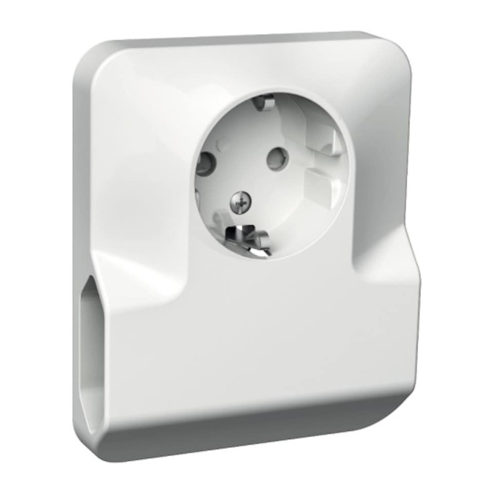 Schneider Electric Exxact kombinasjons-stikkontakt, 3-veis, innfelt