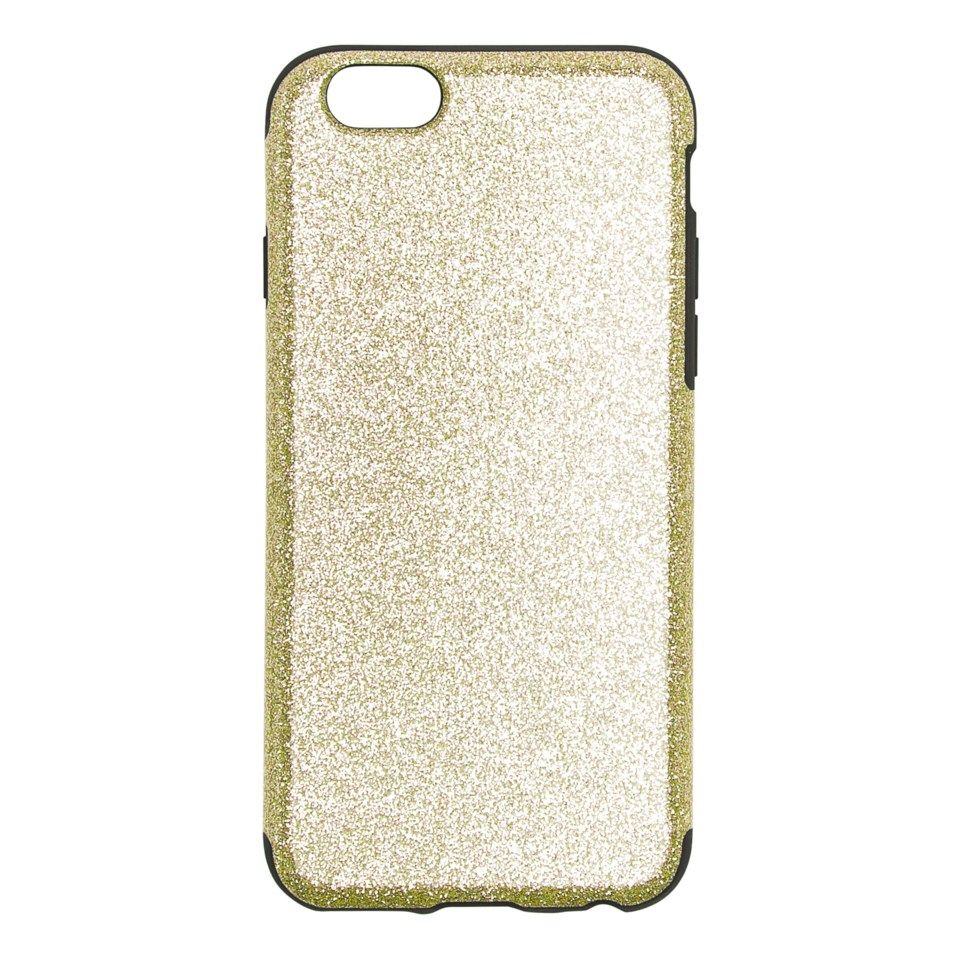 Linocell Glitteromslag for iPhone 6 og 6s Gull